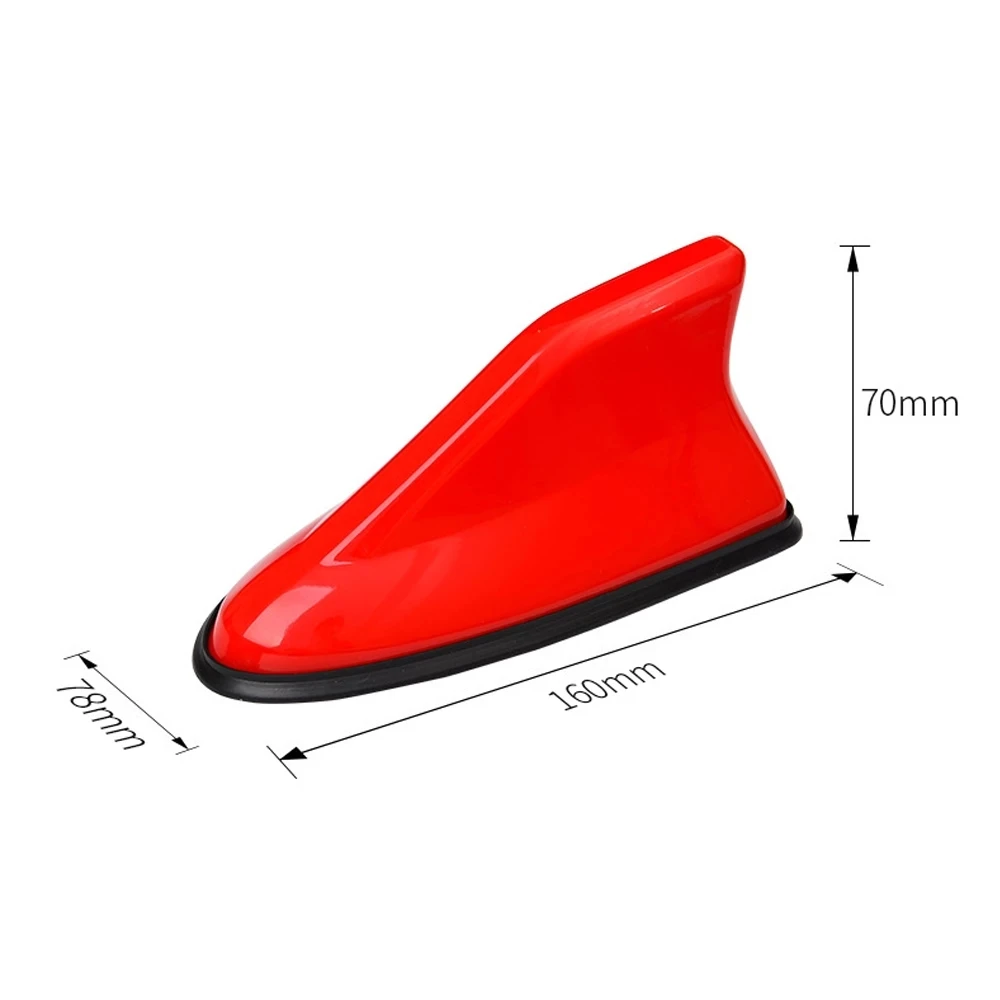 Auto Dach Shark Fin Antenne Topper Ersatz Auto Radio fm Antenne Signal – Bild 5