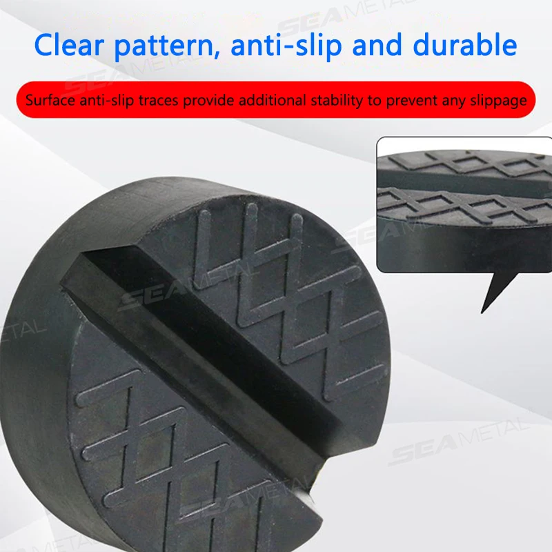 SEAMETAL 3 Größen Universal Rubber Jack Pad Unterstützung Pinch Weld – Bild 6