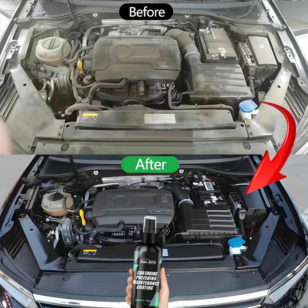 Auto Motor Bay Reiniger Restaurator Leistungsstarke Dekontamination Reinigungsprodukt Für Motorraum Auto