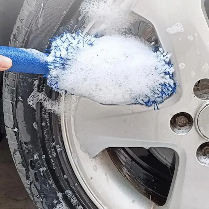 Auto Waschen Super Plüsch Mikrofaser Reifen Felge Radnabe Reinigung – Bild 3