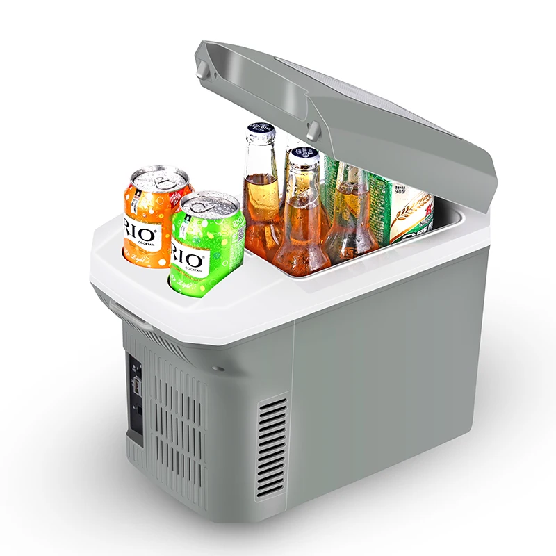 8L 12V Kühlbox Tragbare Kühlbox für Camping Tragbarer Auto-Kühlschrank – Bild 3
