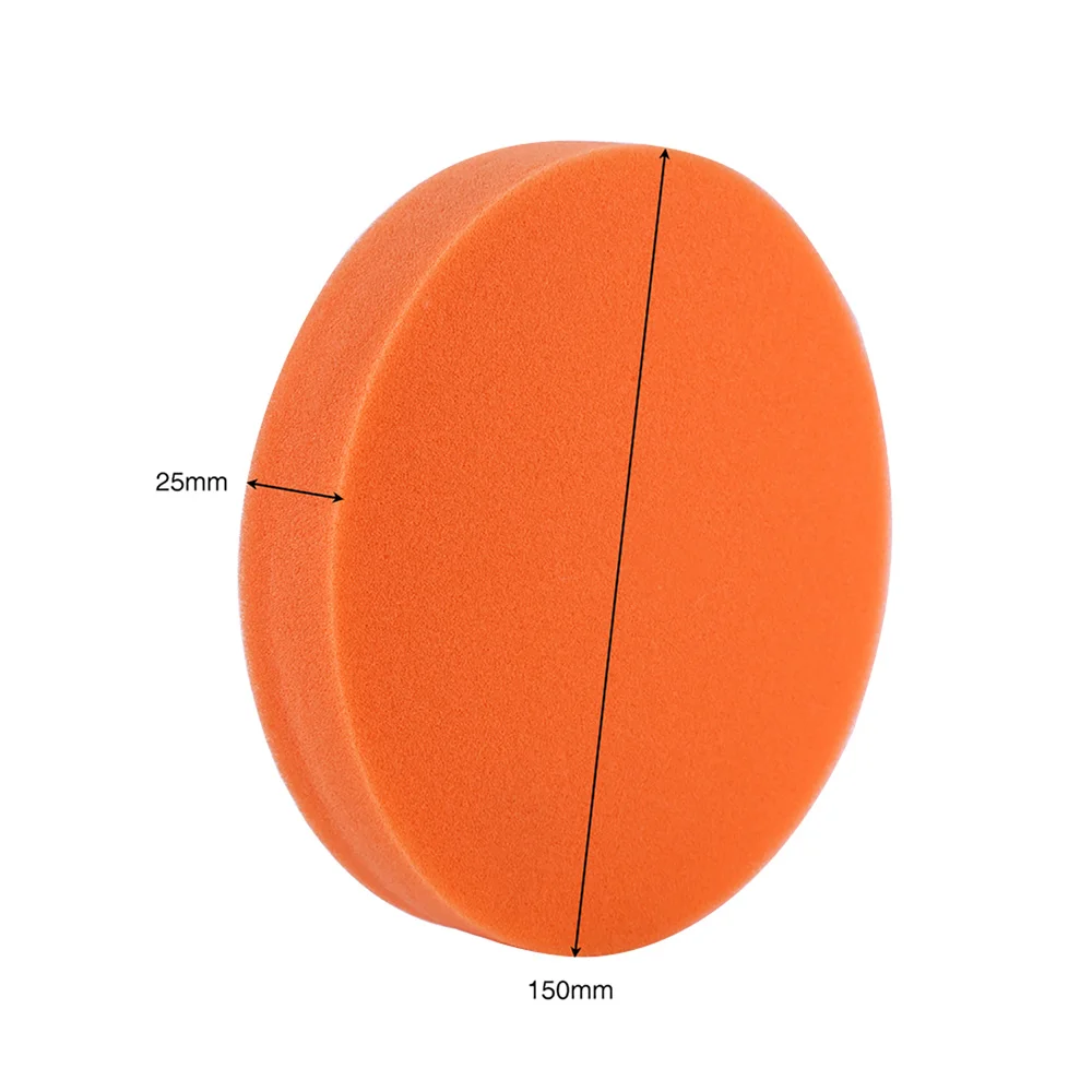10er-Pack Auto-Polierpads 150mm Schwamm-Polierer Reinigung Wachsen – Bild 6