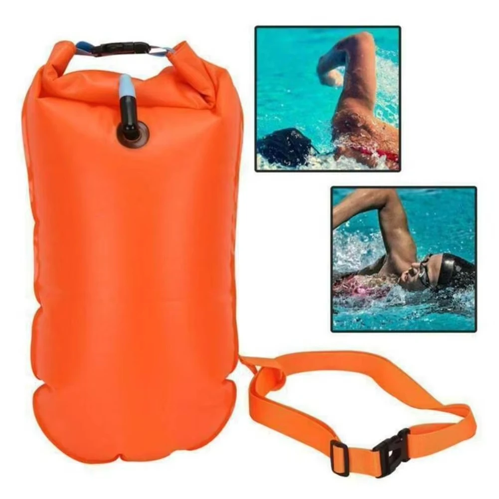 Aufblasbare Schwimmboje zum Ziehen, leichter Schwimm-Luftbeutel – Bild 6