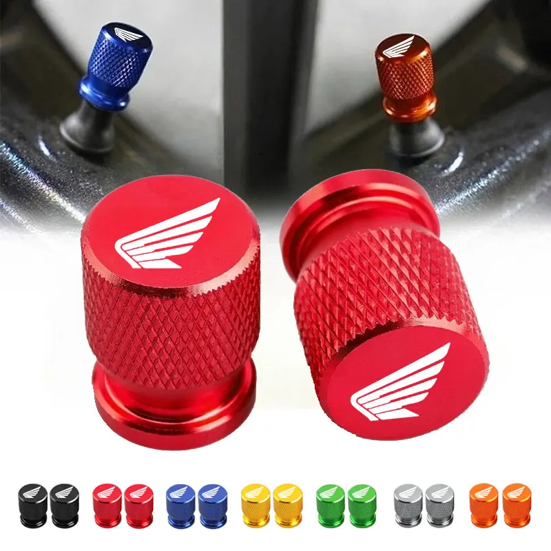 Motorrad Aluminium Legierung Reifen Rad Teile Ventil Stem Caps Abdeckung Für HONDA Hornet NT1100 CBR (2 Stück)