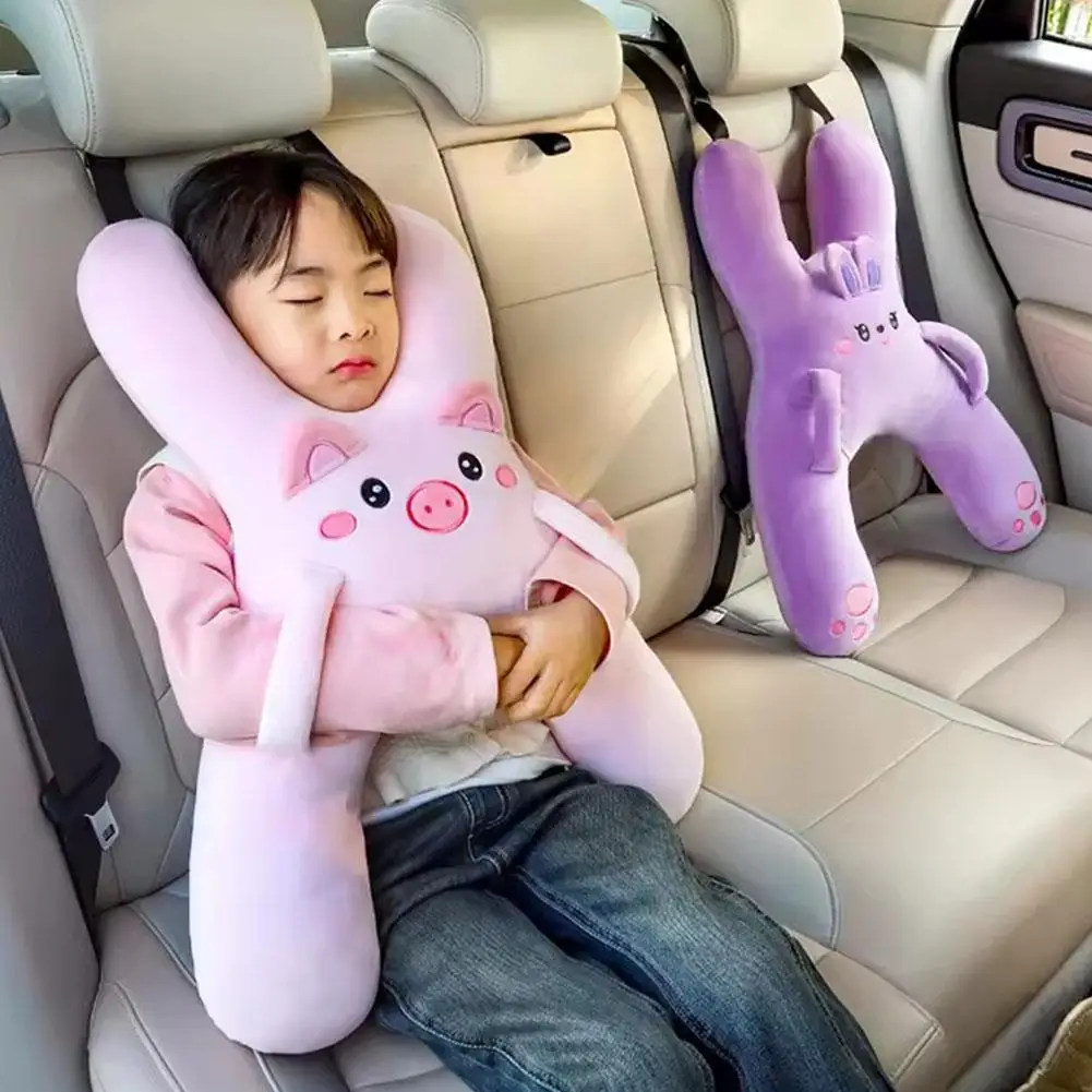 Auto Sitz Sicherheit Nacken Kissen Nette kinder Kopfstütze Lenden – Bild 4
