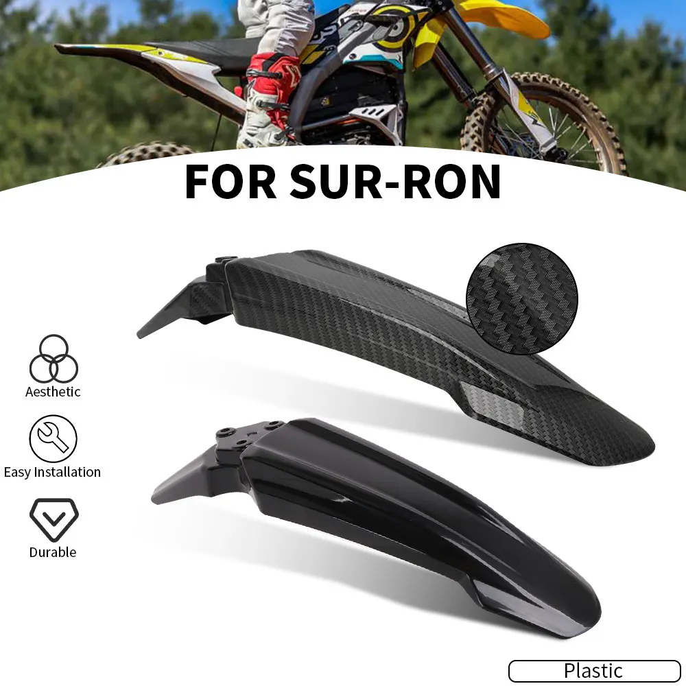 Kunststoffmodifizierter Verlängerter Vorder- und Hinterkotflügel Universal für Motorräder, SURRON Sur-Ron