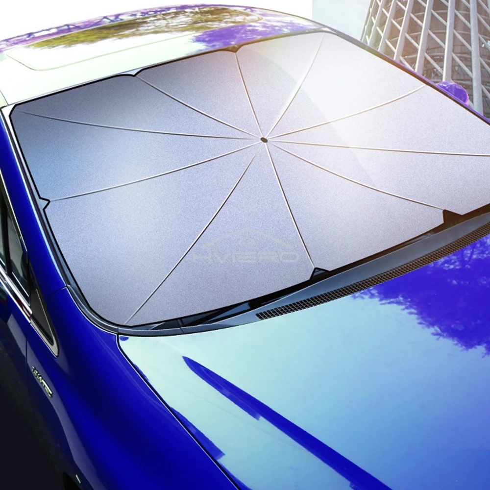Mehrzweck bequeme faltbare Auto Windschutz scheibe Sonnenschirme Innen – Bild 5