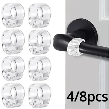 Sicherheit Schutz Türstopper Haustür Stop Transparent Silikon Griff Schutz Home Hardware Tür Ding Prävention