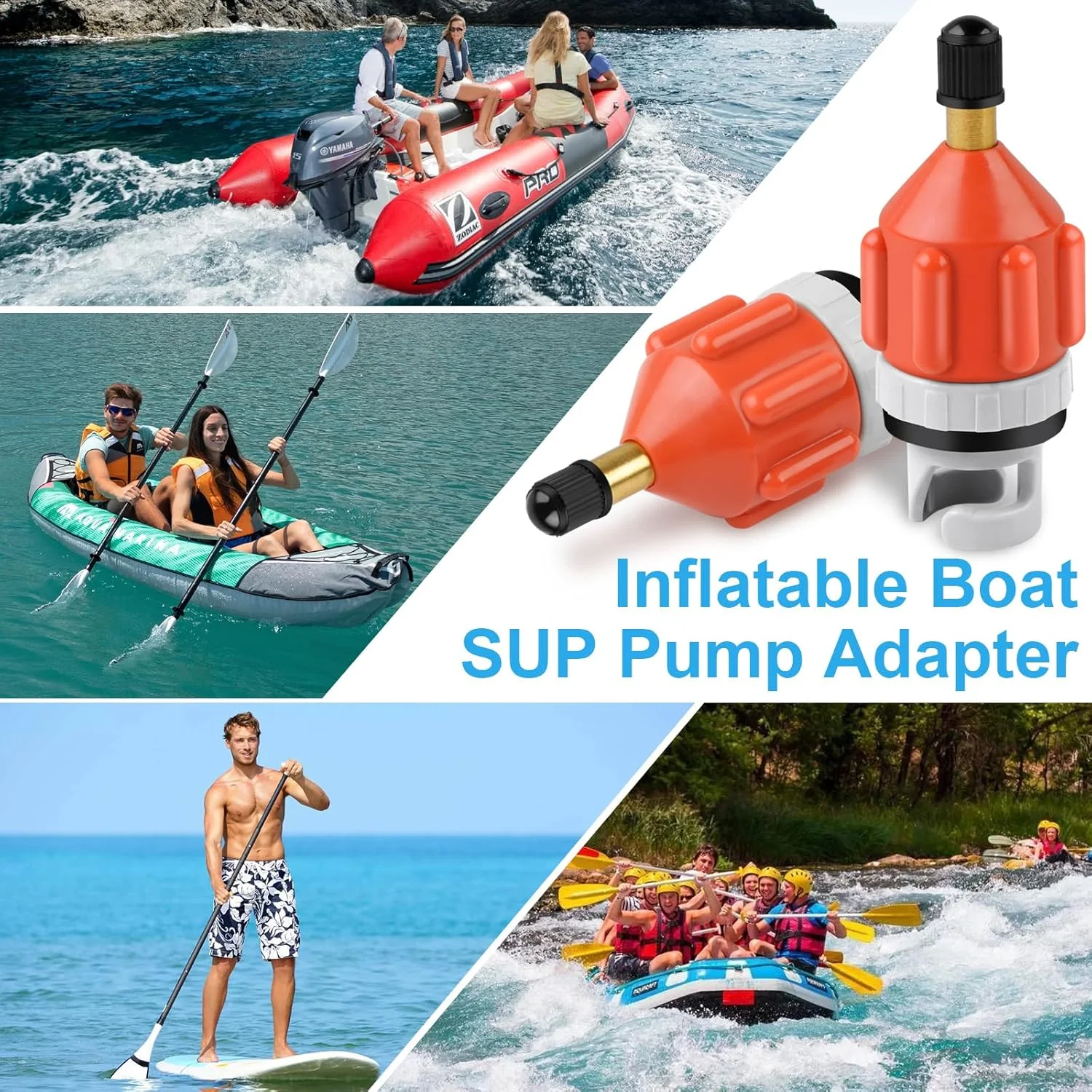 Surfbrett-Luftpumpenadapter für aufblasbare Stand-Up-Paddle-Boards – Bild 6