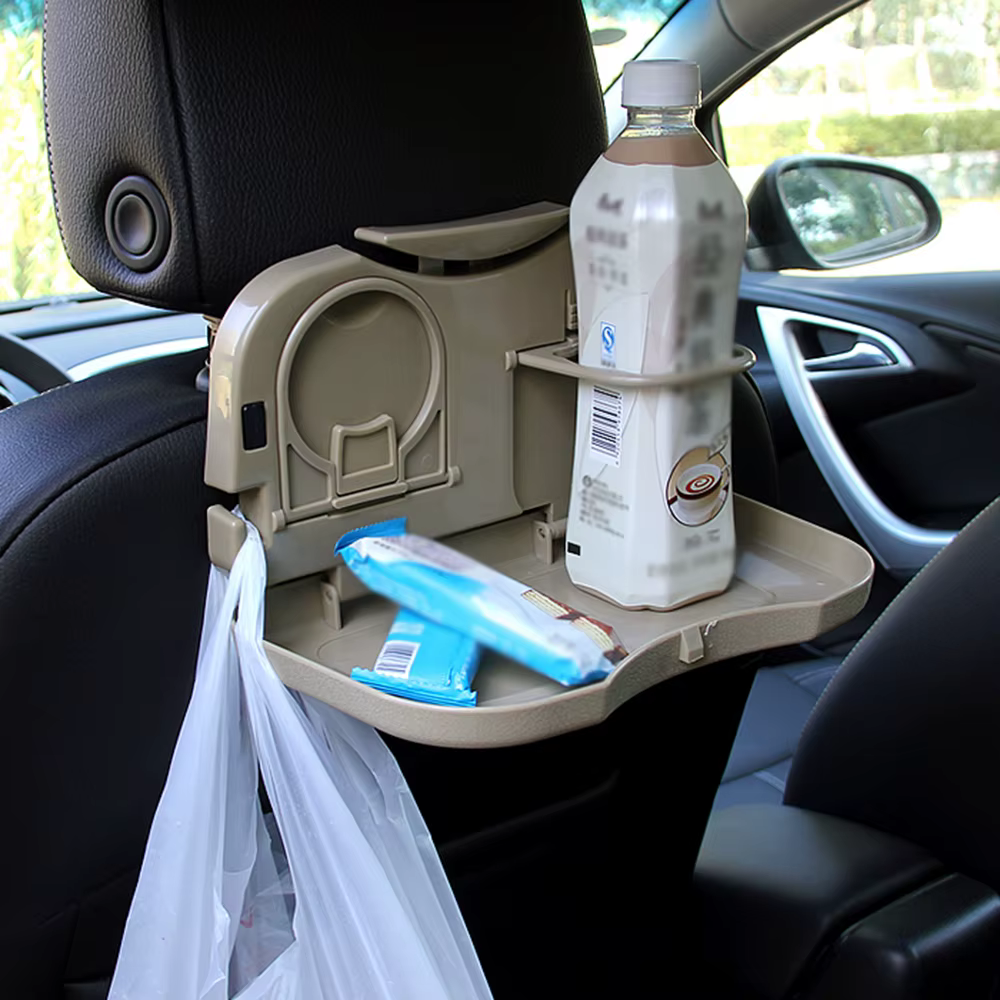 Auto-Rücksitztisch, Auto-Getränkehalter, klappbarer Auto-Tischhalter, Ständer, Schreibtisch, Auto-Getränke