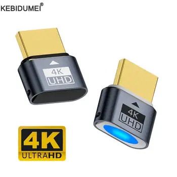 HDMI-kompatibel Dummy Stecker 4K HDR Virtuelle Monitor EDID Emulator Headless Ghost Display Adapter
