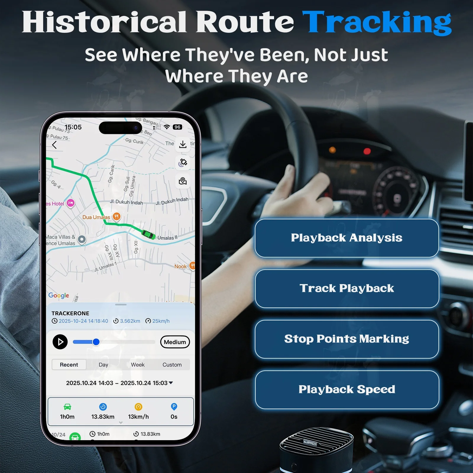 4G GPS-Tracker für Fahrzeuge Magnetischer Auto-GPS-Ortungsgerät – Bild 2