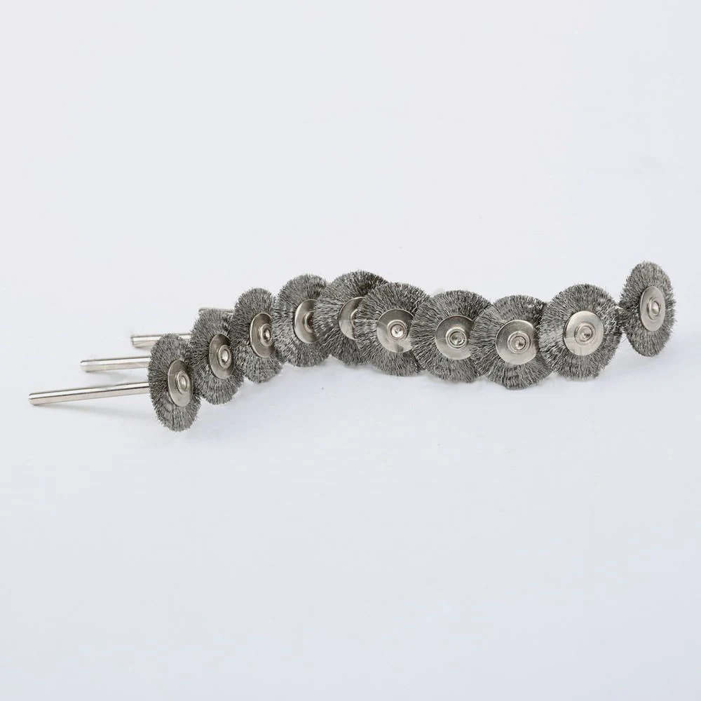 Dremel-Zubehör, 22 mm Stahl-Rotationsbürste (10 Stück) – Bild 4