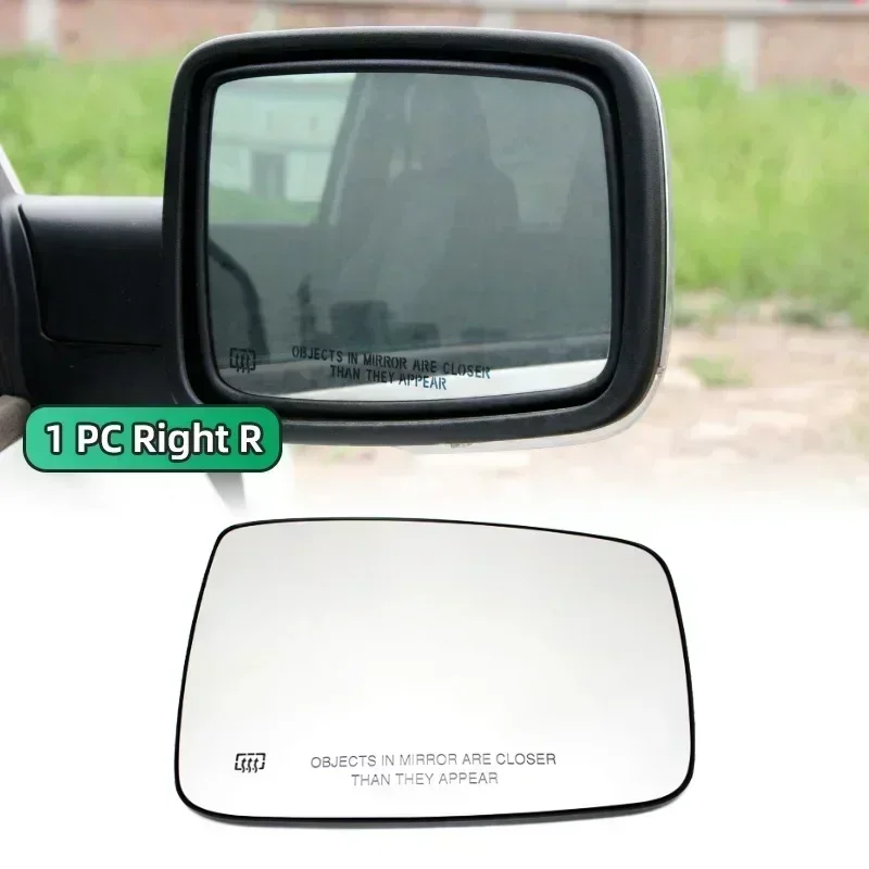 Dodge Ram 1500 2500 2010-2019 Beheiztes Auto-Seitenspiegelglas Links Rechts Ersatz Autozubehör