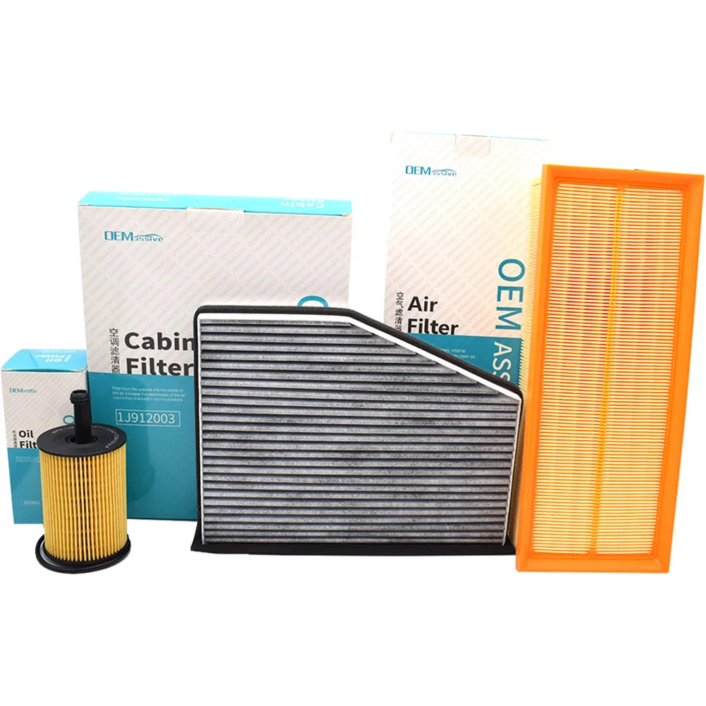 Auto Pollen Kabine Luft Öl Filter Für Audi TT 8J SEAT Leon 1P1 Skoda – Bild 3