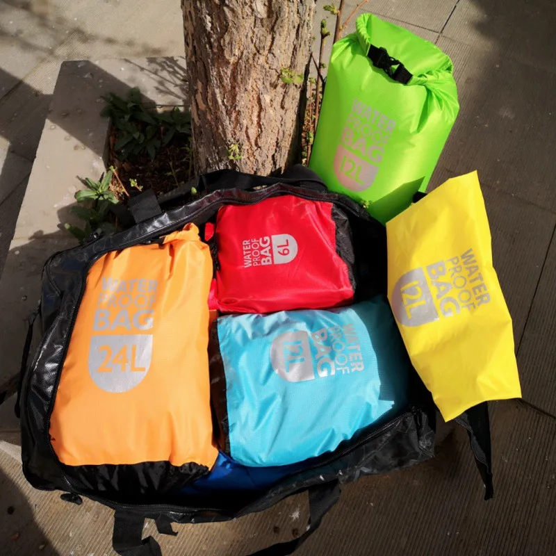 Wasserdichter Packsack zum Schwimmen, Rafting, Kajakfahren – Bild 3