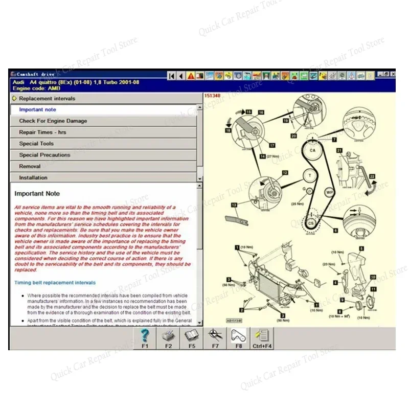 Autodata 3.45/3.41/3.40 Diagnose für Auto-Reparatur-Software – Bild 5