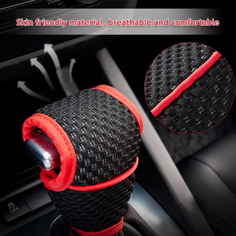 Auto Schaltknauf Abdeckung Getriebe Shift Nicht Slip Grip Griff Schutz – Bild 4