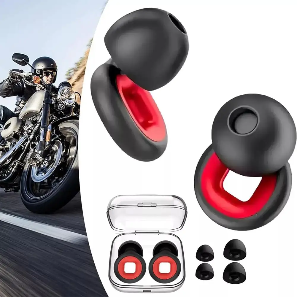 Motorrad Noise Reduction Ohrstöpsel Anti-lärm Mute Ohrstöpsel Motorrad – Bild 2