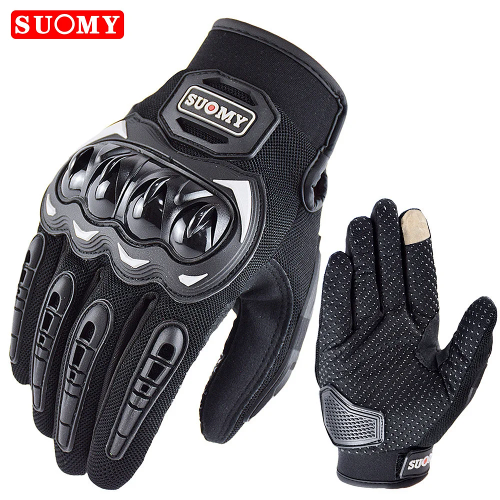Suomy Motorradhandschuhe Touchscreen Atmungsaktive Guantes Moto Handschuhe Racing Sommer Frühling Männer