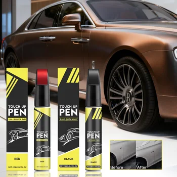 Autopf Pinsel Perle Schwarz Kratzer Reparatur Autolack Artefakte Farbe Marker Rot Accesorios Para Veh soi