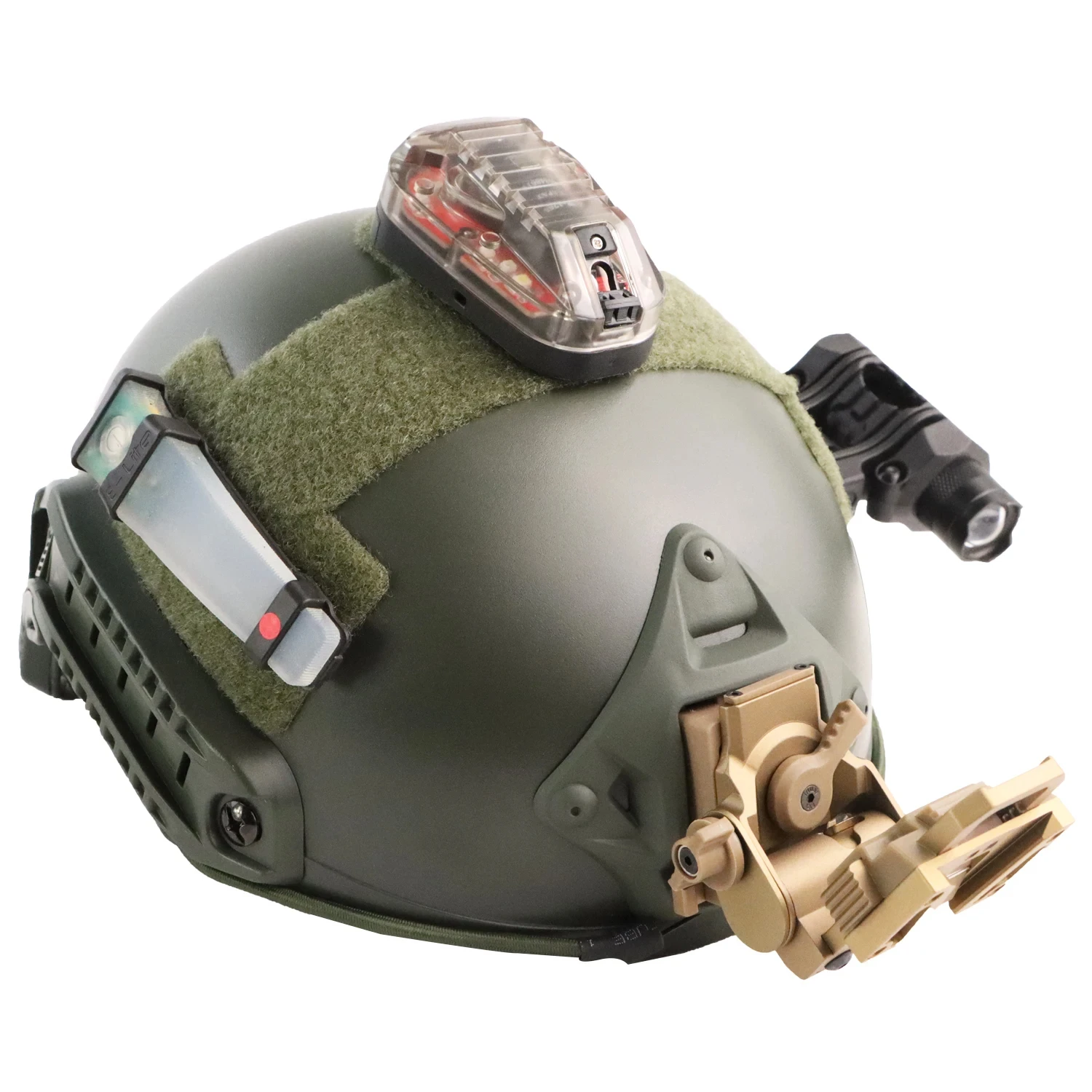 BOOIU Fast MH Taktischer Helm Glasfaserhelm Outdoor-Aktivität – Bild 3