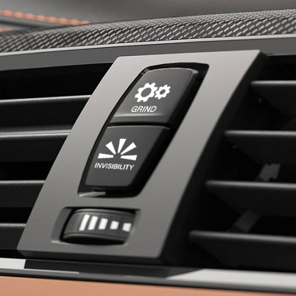 Kreative Auto Schalter Taste Aufkleber Dashboard Konsole (15 Stück) – Bild 3