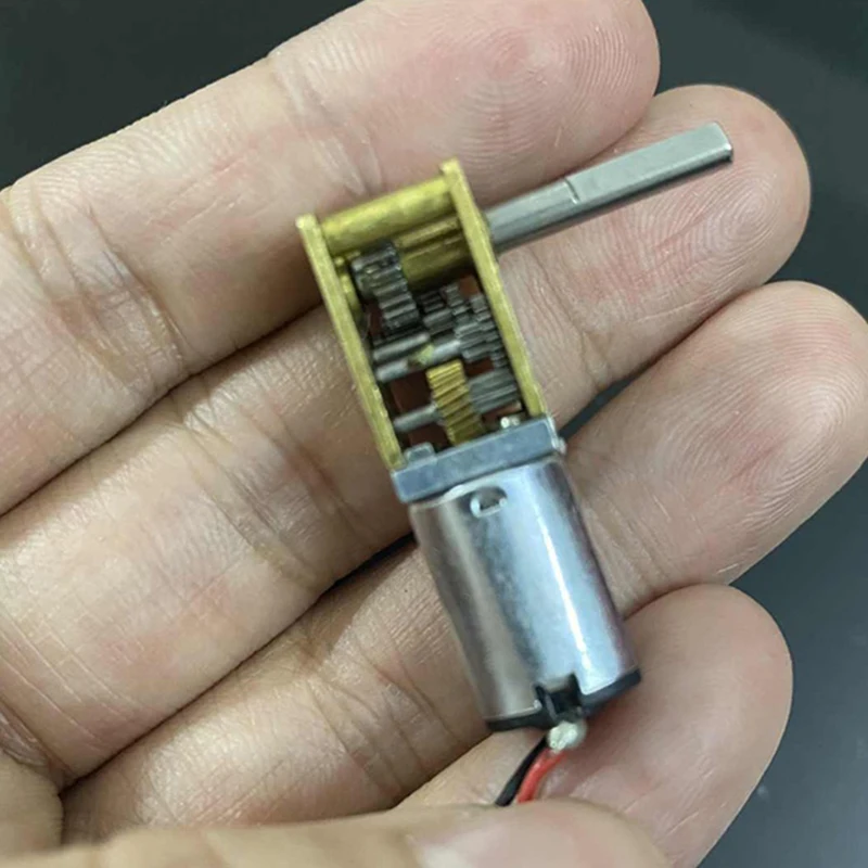 Mini-Getriebemotor, Mikro-Schneckengetriebe, Bürste – Bild 4