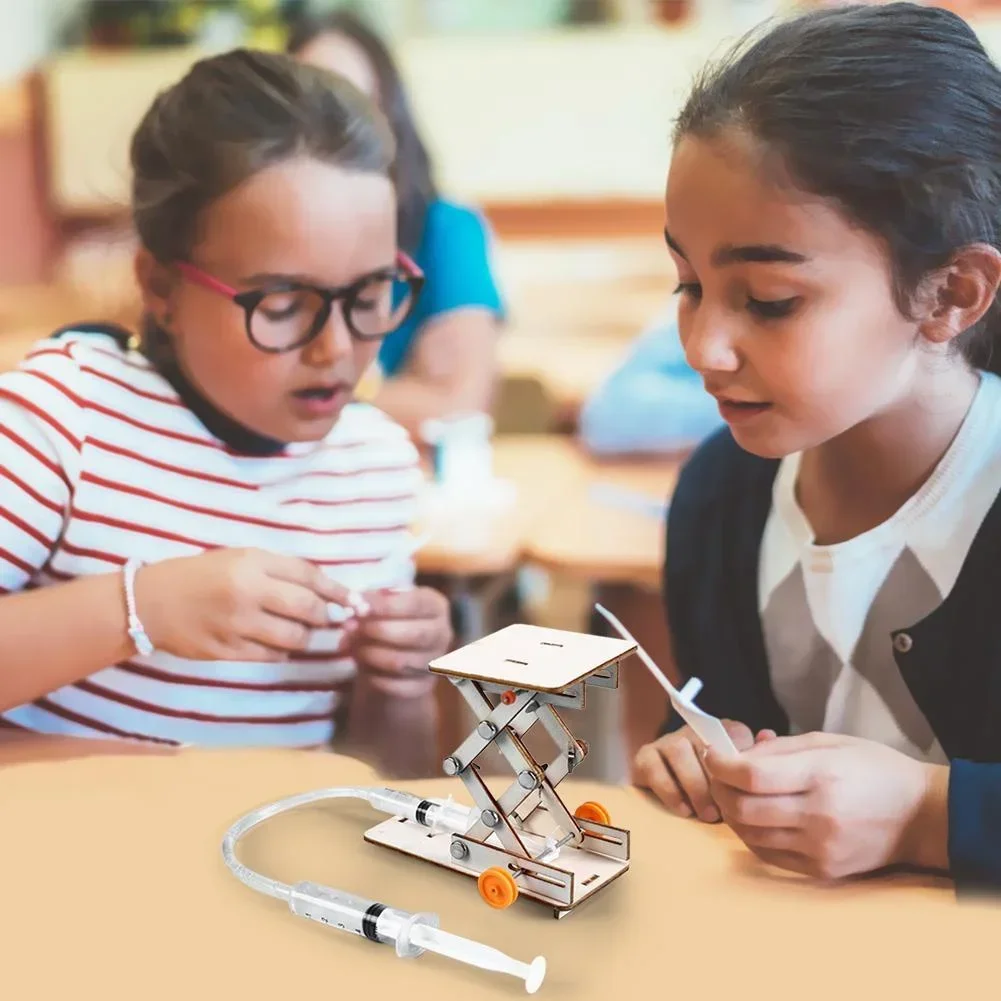 DIY Wissenschaftsspielzeug, hydraulisches Hubtischmodell – Bild 6