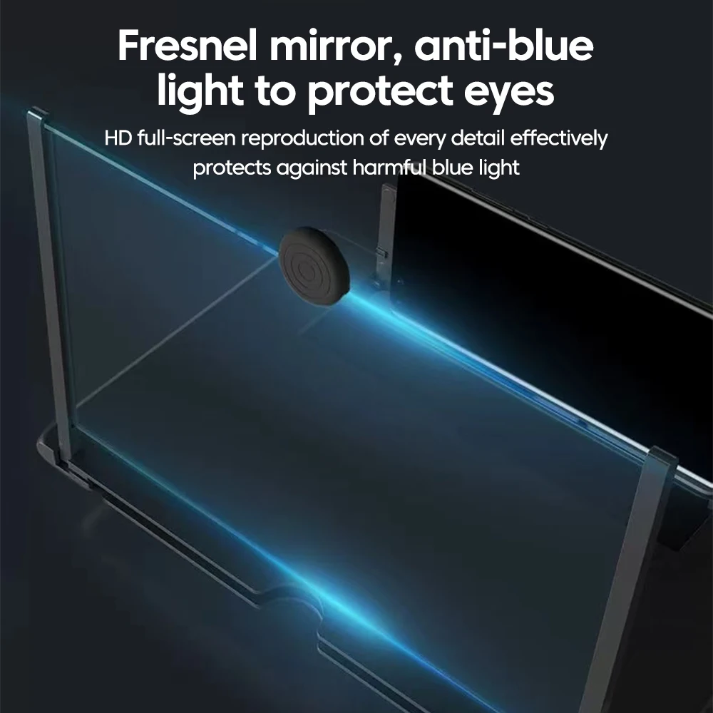 12/10 zoll Handy Bildschirm Verstärker Handy Halter Handy HD Tragbare – Bild 2