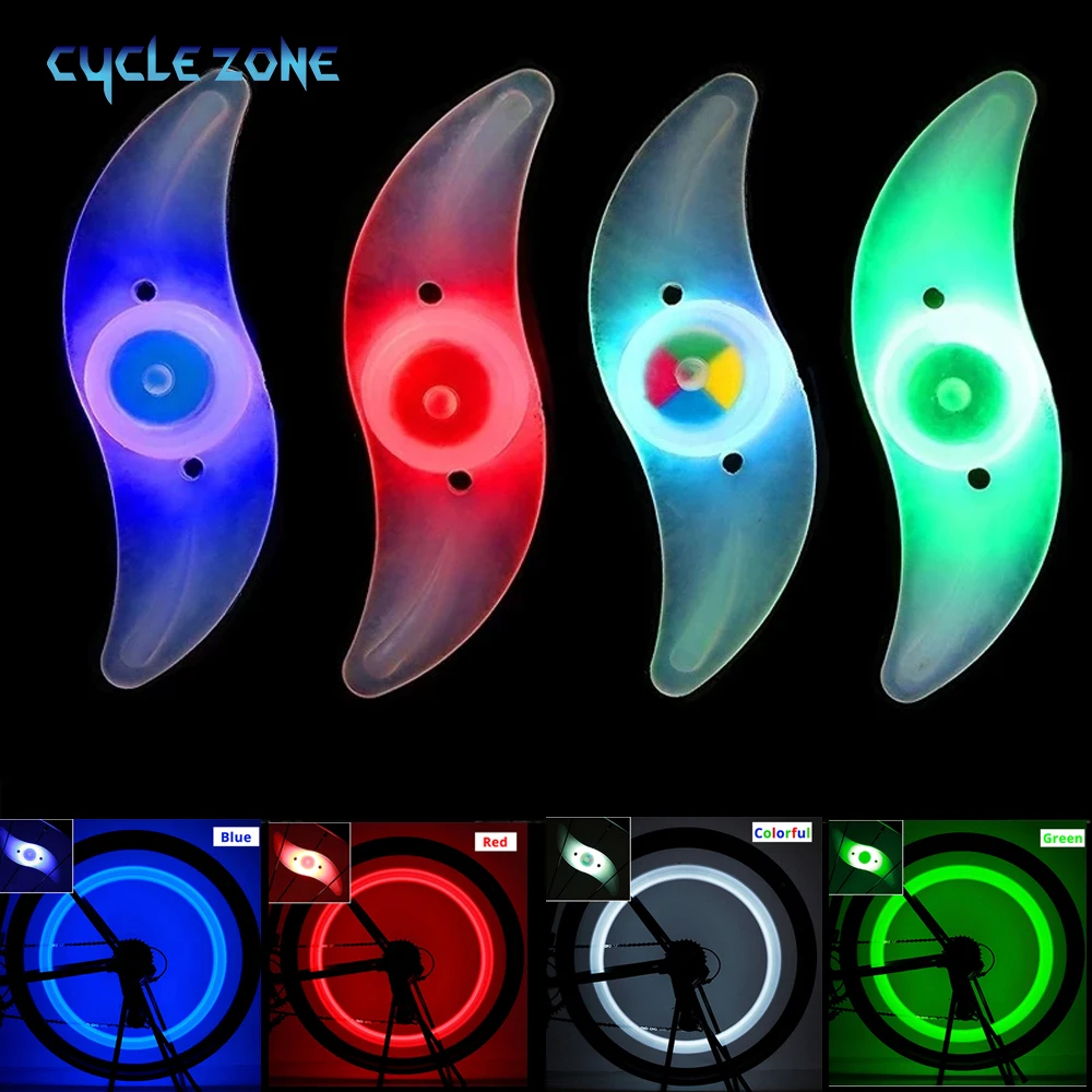 Fahrrad Rad Speichen Licht Reifen Lichter 3 Modus LED Reifen Blitz – Bild 3