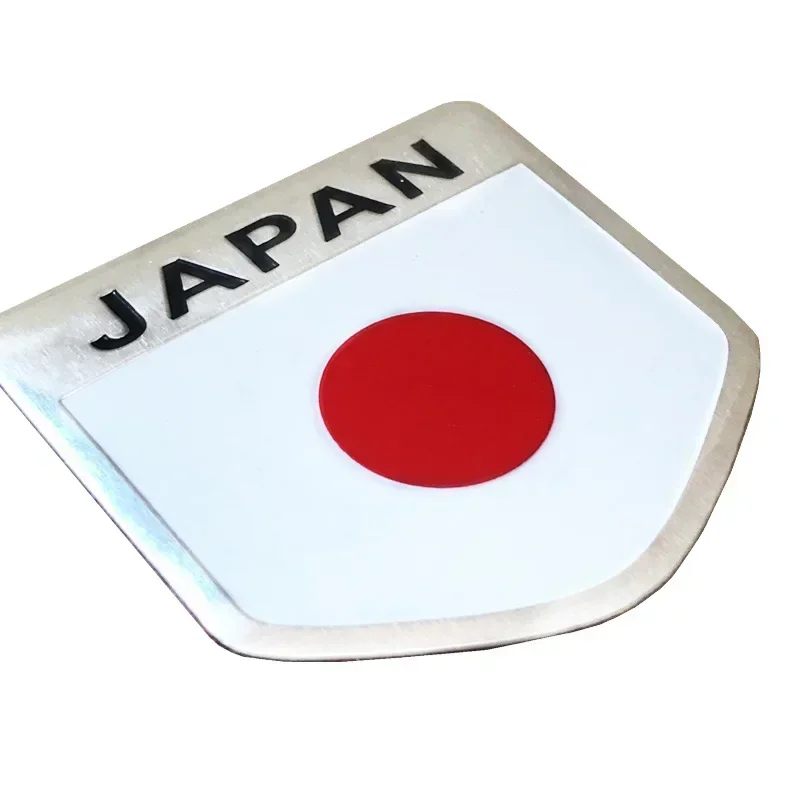 Japan Japanische Flagge Schild Emblem Metall Abzeichen Auto LKW – Bild 3