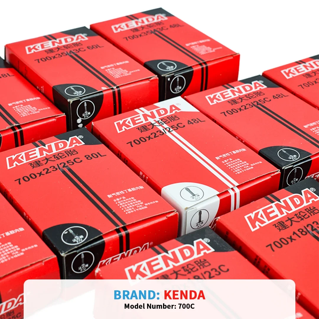 KENDA Fahrradreifen-Schlauch 700C 18-23C 23-25C 28-32C 35-43C 45C – Bild 2