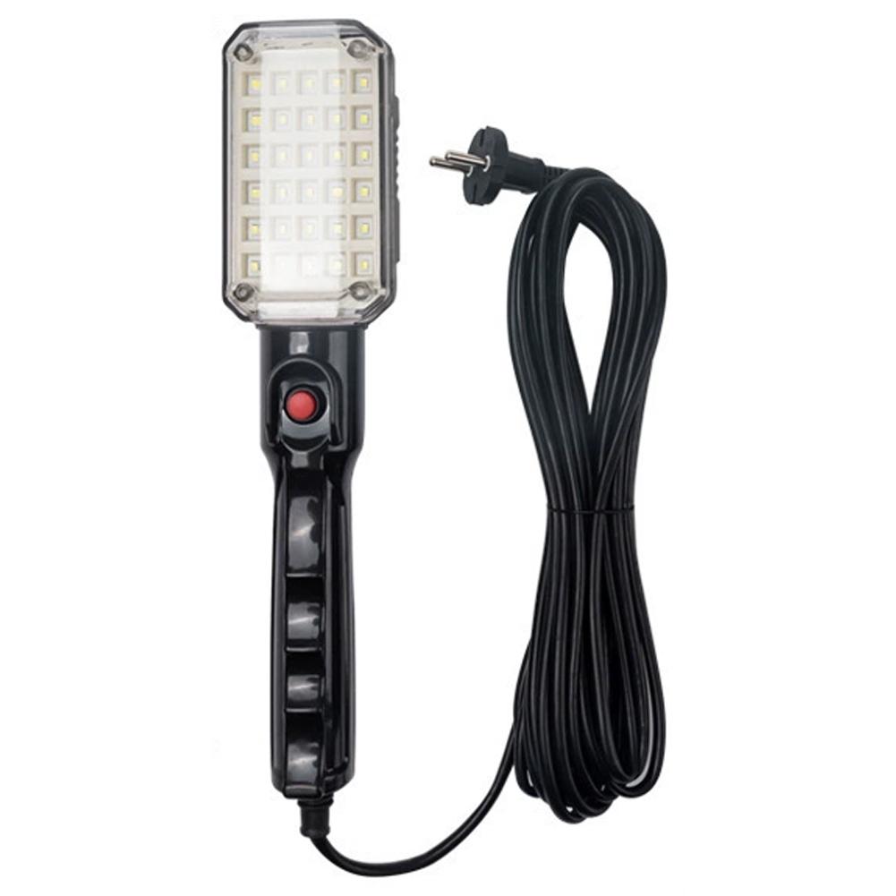 5M Tragbare LED-Arbeitsleuchte mit Magnetfuß & Haken 220V Wartungslampe für Autoreparatur, Garage, Werkstatt