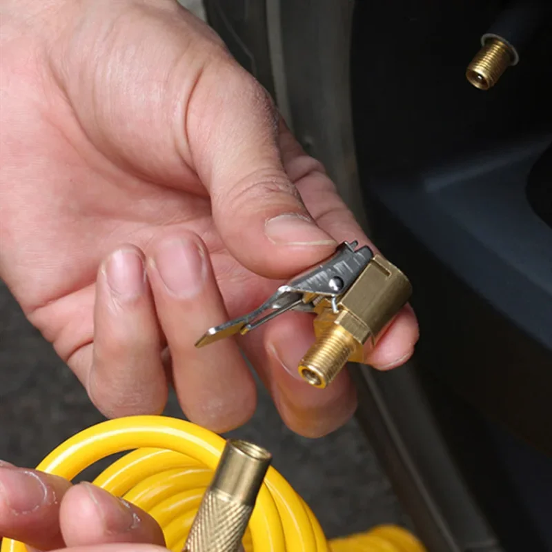 Aufblasbare Pumpe für Autoreifen Air Chuck Inflator Pumpe – Bild 5