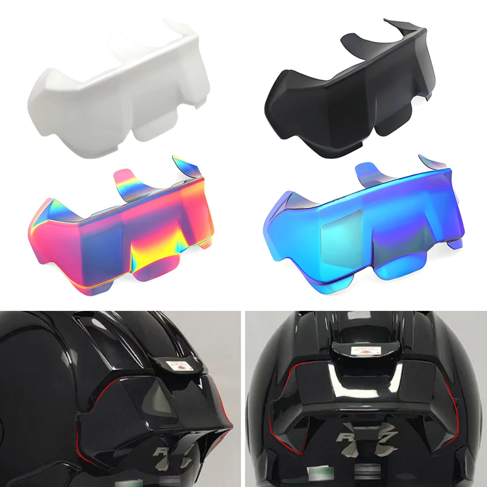 Motorrad Helm Spoiler Hinten Trim Helm Spoiler Zubehör Für Arai RX-7X RX7X VZ-Ram RX7V RX7