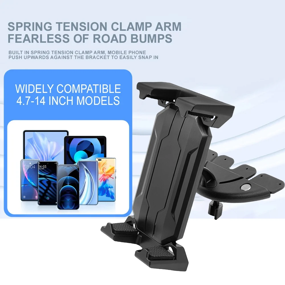 Universal Auto Halterung CD-Player Slot Mount Tablet Ständer Handy – Bild 3