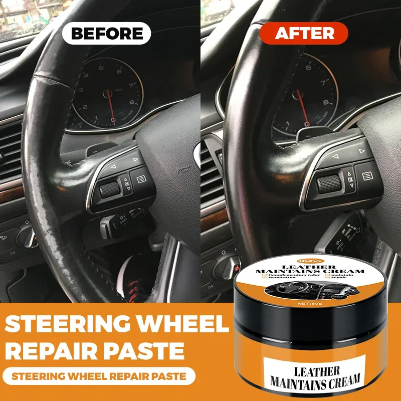 Reparaturpaste aus Kunstleder für Lenkräder und Autositze - stellt – Bild 4