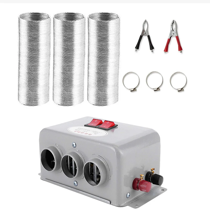 12V 24V 800W Auto Heizung Elektrische Kühlung Heizung Fan Tragbare Elektrische Trockner Windschutzscheibe