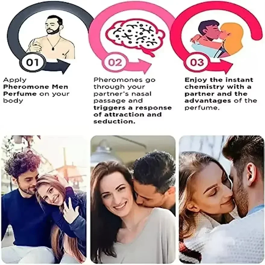 2026 Pheromon-Verführungsparfüm für Männer zum Anlocken von Frauen – Bild 2