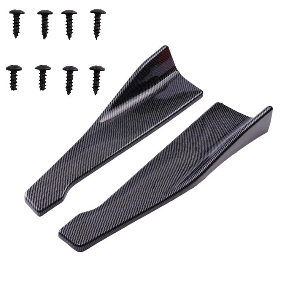 Universal Autovoorkant Rear Bumper Strip Lip Spoiler Diffuser Splitter – Bild 2