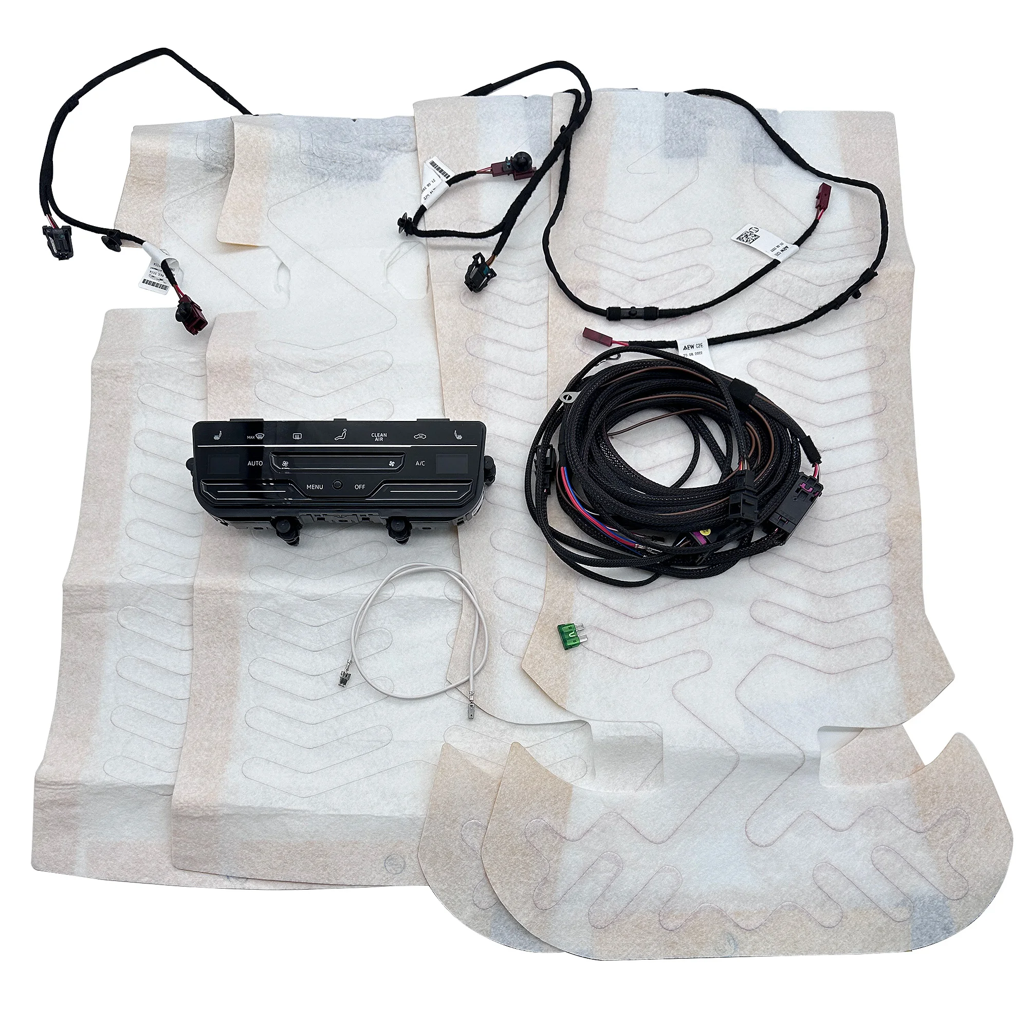 Set Beheizbare Sitzheizung für VW Golf 7 Passat B8 Tiguan MK2 T-Roc Jetta Vordersitz-Heizungskit (4 Stück)
