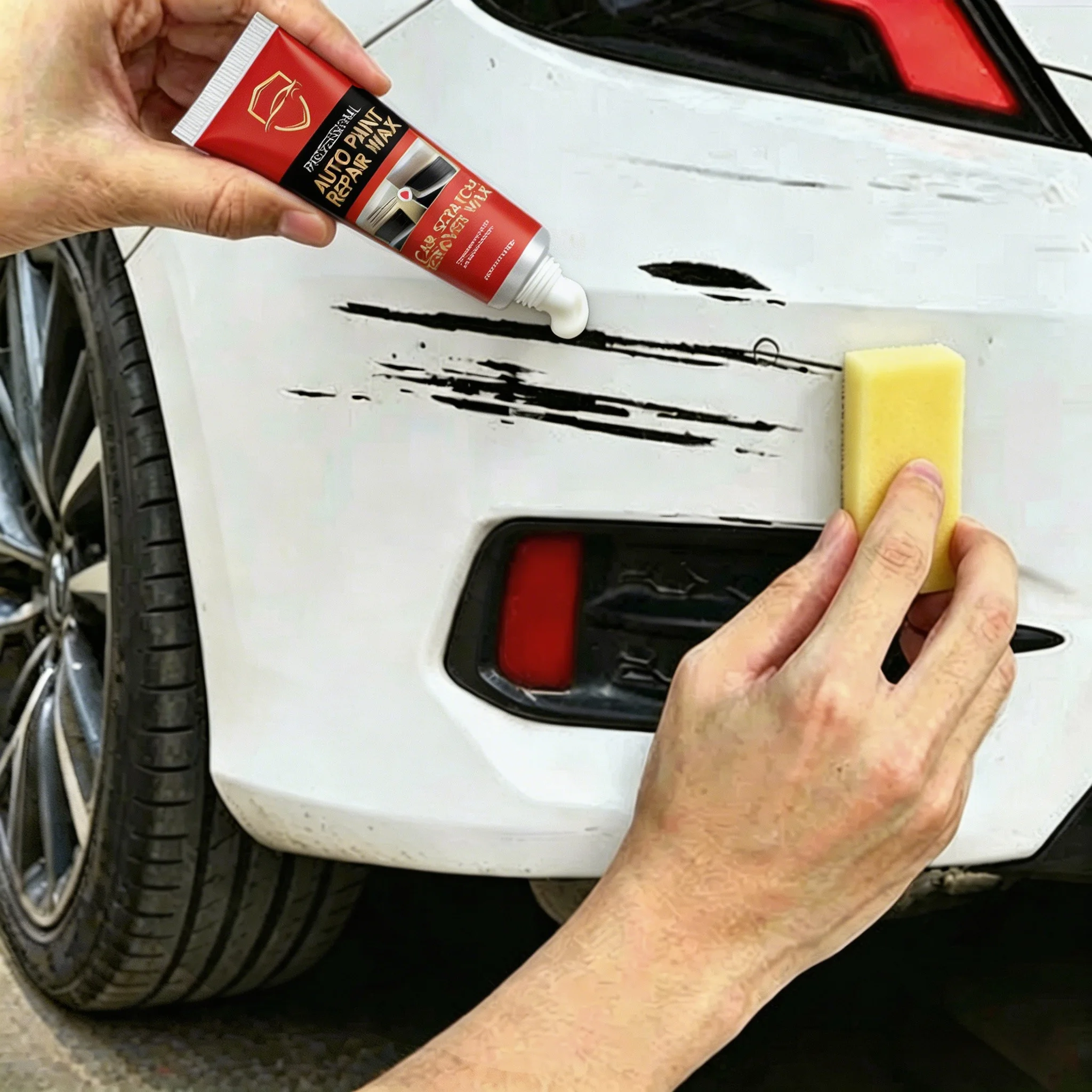 Auto-Kratzer-Entferner Lackpflege-Werkzeuge Auto-Wirbelentferner Kratzer-Reparatur Poliermittel