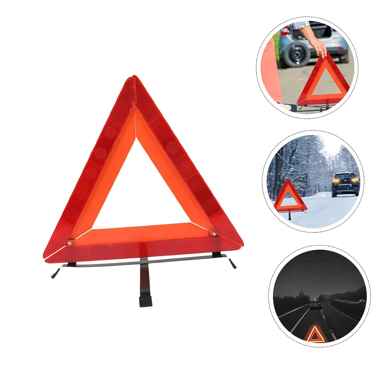Sicherheits warn dreiecke Auto Notfall Kit Stativ Auto Flagge – Bild 3