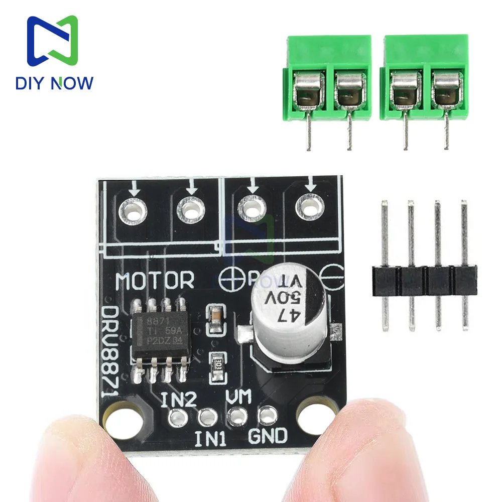 DRV8871 DC 6,5-45 V H-Brücke Motortreibermodul 3,6 A gebürstete – Bild 2