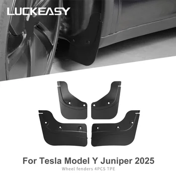 LUCKEASY für Tesla Model Y Launch 2025, Wacholder, Hinterrad, Schmutzfänger, Spritzschutz, Schlamm