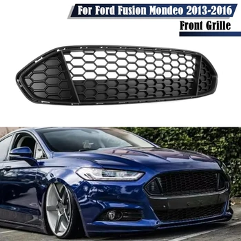 Waben Auto Frontschürze Kühlergrill Mesh Center Racing Grills Für Ford Fusion Mondeo 2013-2016 Lufteinlass