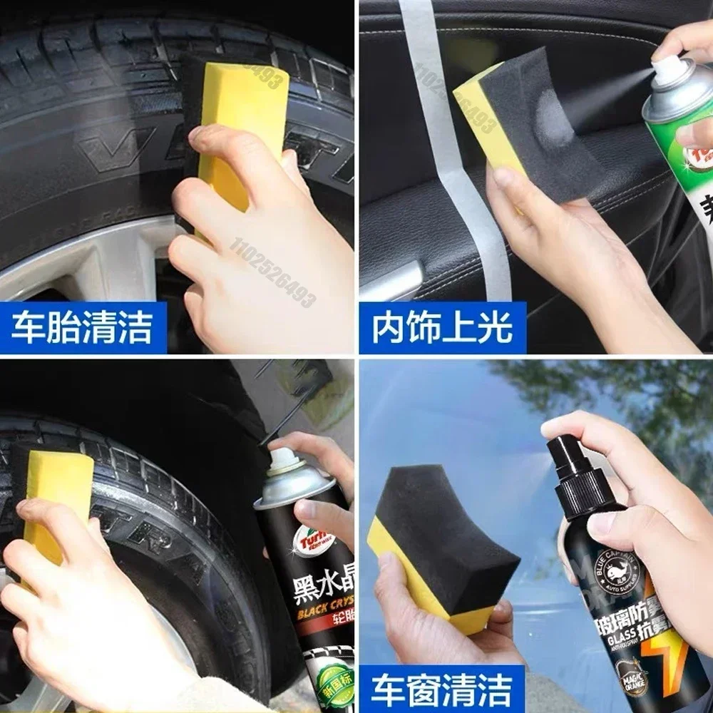 Auto-Radreinigungsschwamm Reifenwaschschwamm Wasseraufnahmeschwamm – Bild 5