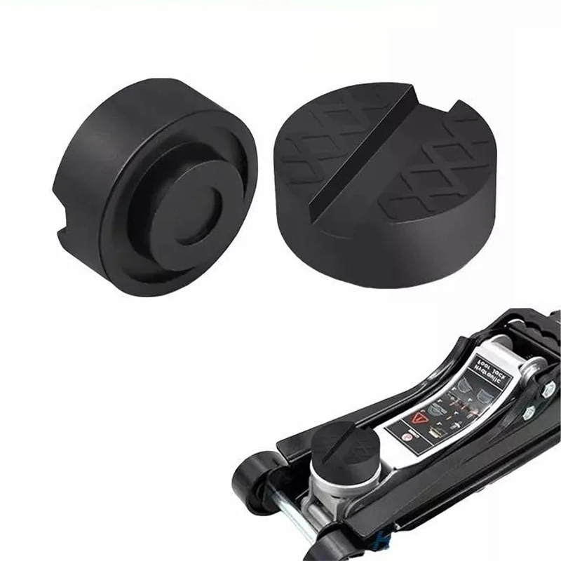 SEAMETAL 3 Größen Universal Rubber Jack Pad Unterstützung Pinch Weld Schlitz Boden Rahmen Schiene Adapter Auto