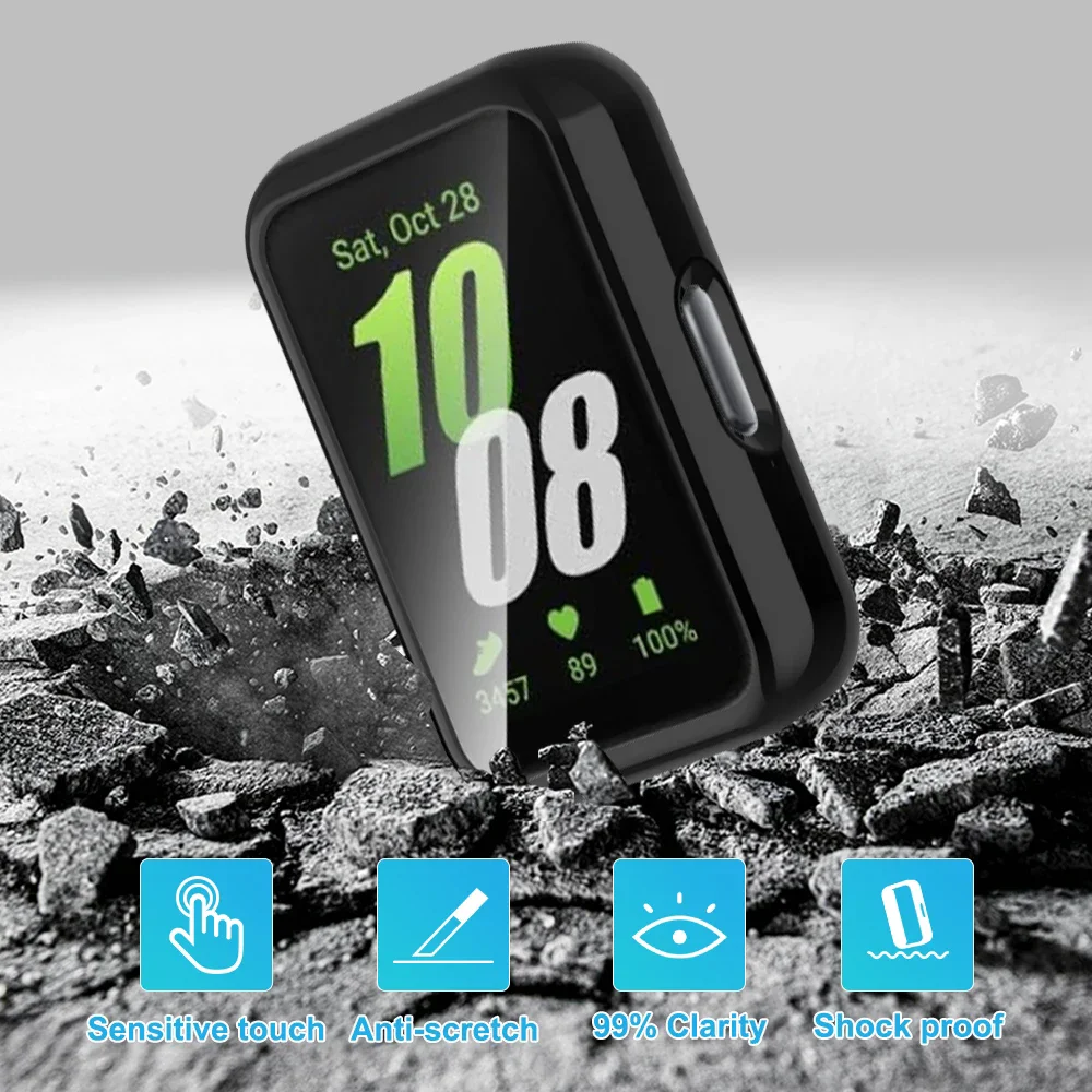 Hülle für Samsung Galaxy Fit3, Displayschutzfolie, TPU, vollständige – Bild 3